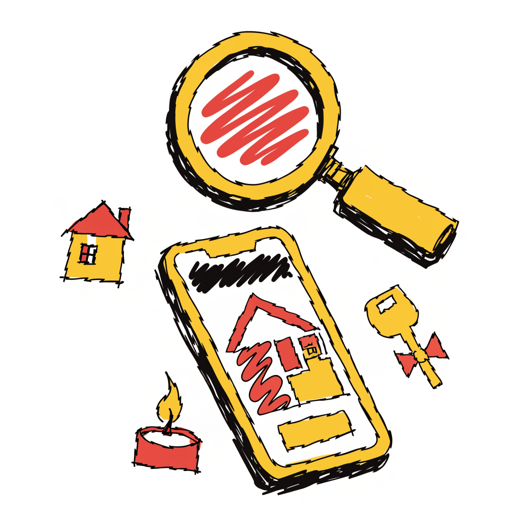 Illustration d'une recherche Google avec une annonce pour un service premium affichée sur smartphone